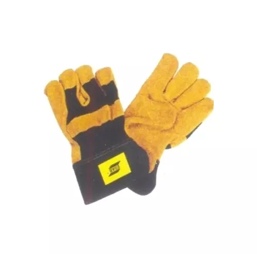 ESAB Heavy Duty Welding Hand Gloves (Pack of 5 Pairs) – Leather, Heat Resistant - Image 2