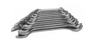 De Neers Double Open End Spanner Set 6-Piece (6-17mm) | SKU: 12-6M