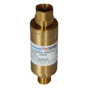 FLASHBACK ARRESTORS REGULATOR END FUEL