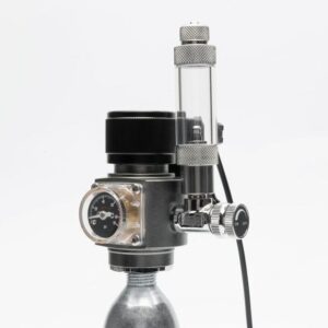CO2 REGULATOR WITH PRE HETER FULL BRASS SMALL