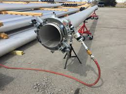 Automatic Pipe Beveling Machine  Model- PB-1066 Pipe Sizes: 36 to 42 inches