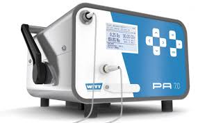 PA7.0 – P version (for checking pressurized gas up to 10 bar) For checking both O2 and CO2
