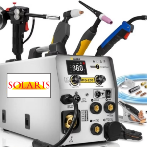 Solaris MIG-250 ARC Welding Machine | 3-in-1 MIG / ARC / TIG Welder | Heavy-Duty Inverter Welding Machine
